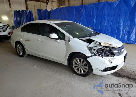 2012 Honda Civic Exl из США, поврежденный, VIN 2HGFB2F9XCH506751